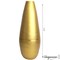 Gold Floor Vase with Natural Mulberry Branches – 31.5" Spun Bamboo Vase & 47" Decorative Branches Set – Elegant Modern Home Décor for Living Room, Entryway, or Wedding Centerpieces